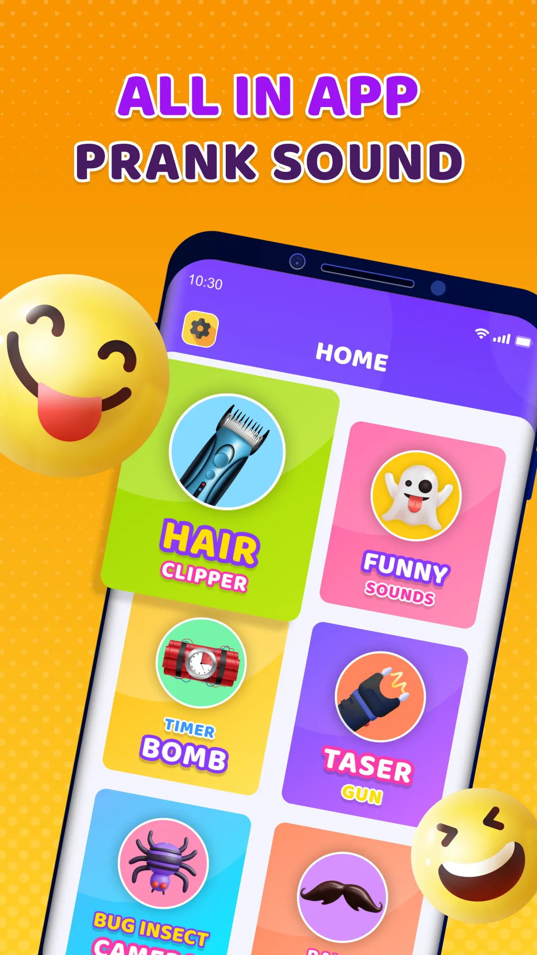 Fun Sounds: Hair Clipper Prank | Indus Appstore | Screenshot