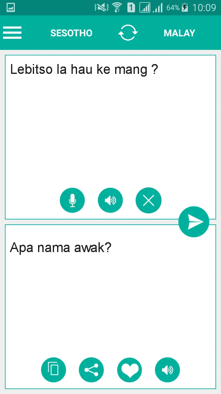 Sesotho Malay Translator | Indus Appstore | Screenshot