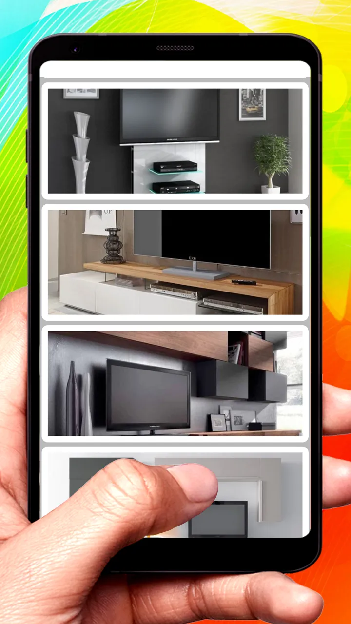 Modern TV Shelves Design | Indus Appstore | Screenshot