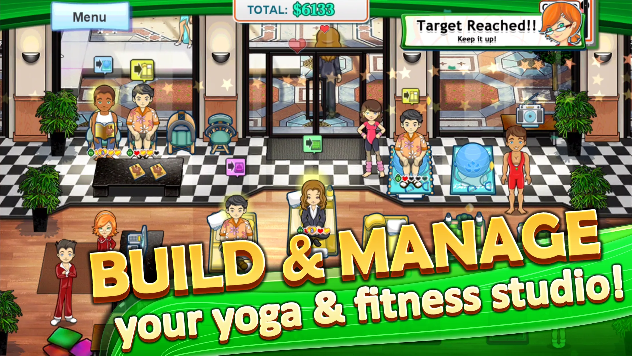 Sally's Studio: a fitness game | Indus Appstore | Screenshot