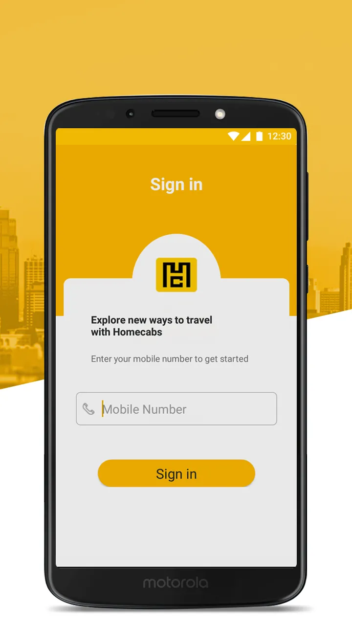 Homecabs Corporate's | Indus Appstore | Screenshot