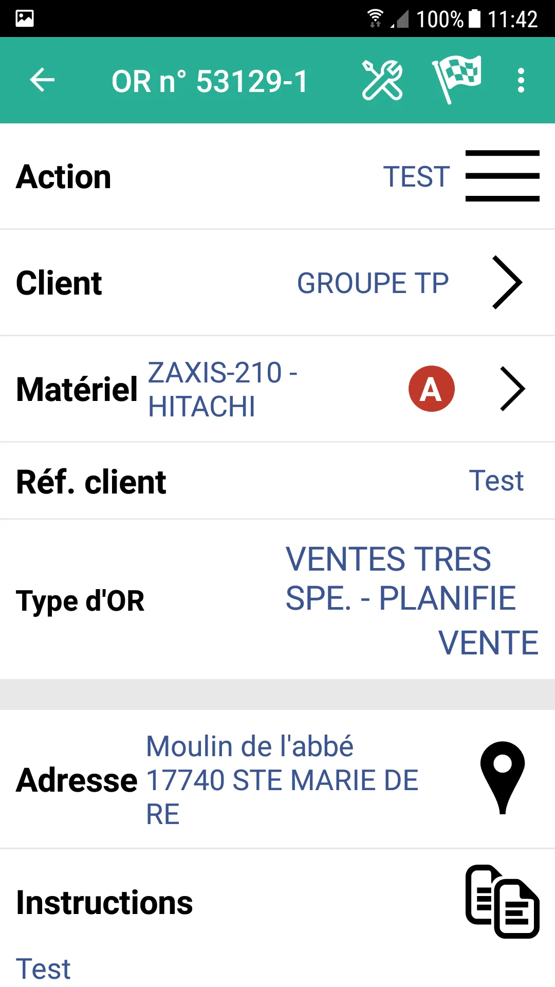 iMob® Service Easy pour iPRO® | Indus Appstore | Screenshot