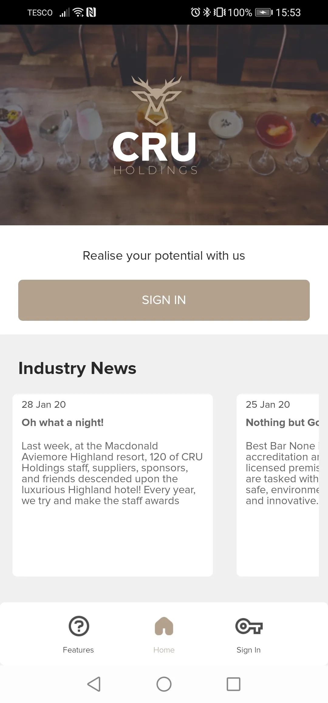 Cru Holdings | Indus Appstore | Screenshot