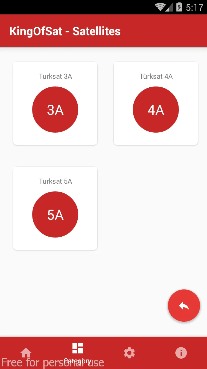 Turksat Frequency List | Indus Appstore | Screenshot