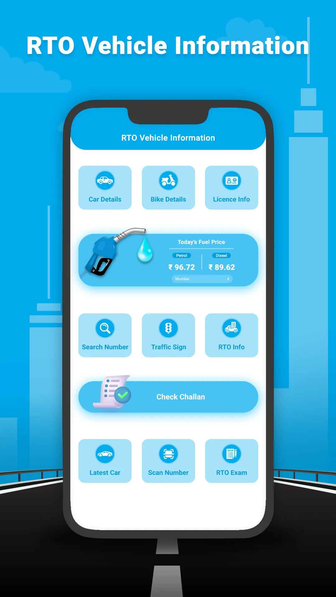 RTO Vehicle Information | Indus Appstore | Screenshot