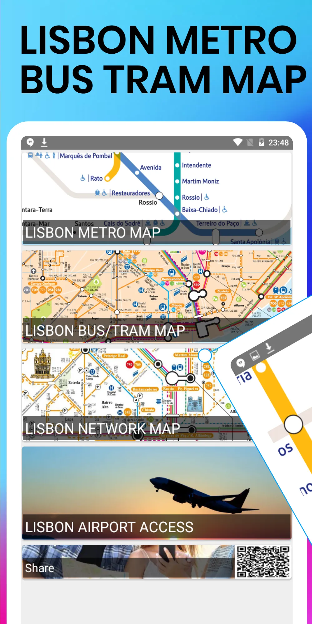 Lisbon Metro Guide and Subway  | Indus Appstore | Screenshot