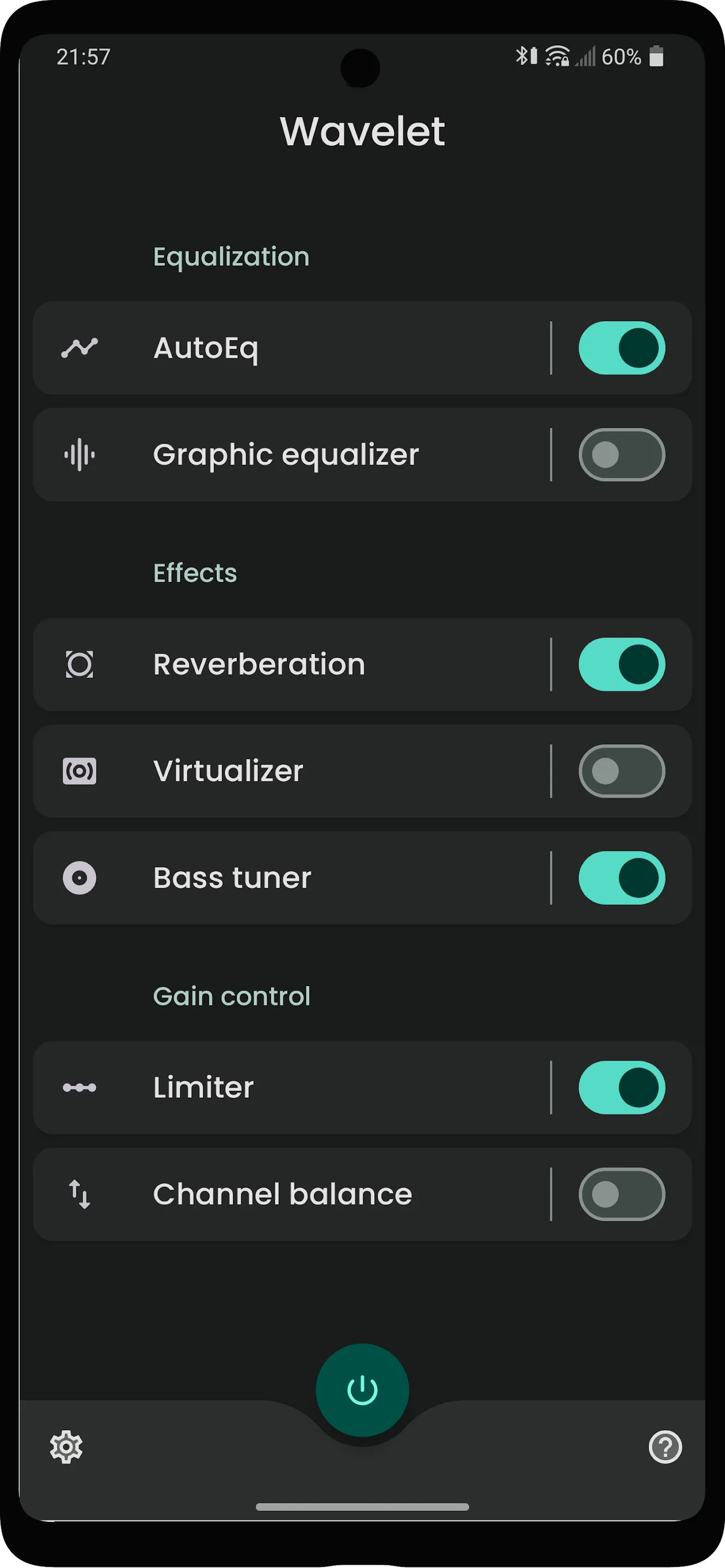 Wavelet: headphone specific EQ | Indus Appstore | Screenshot