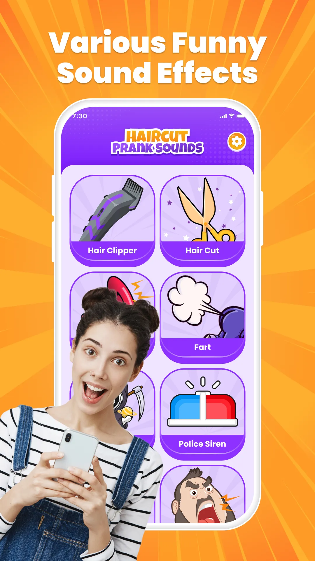 Haircut Prank - Hair Clipper | Indus Appstore | Screenshot