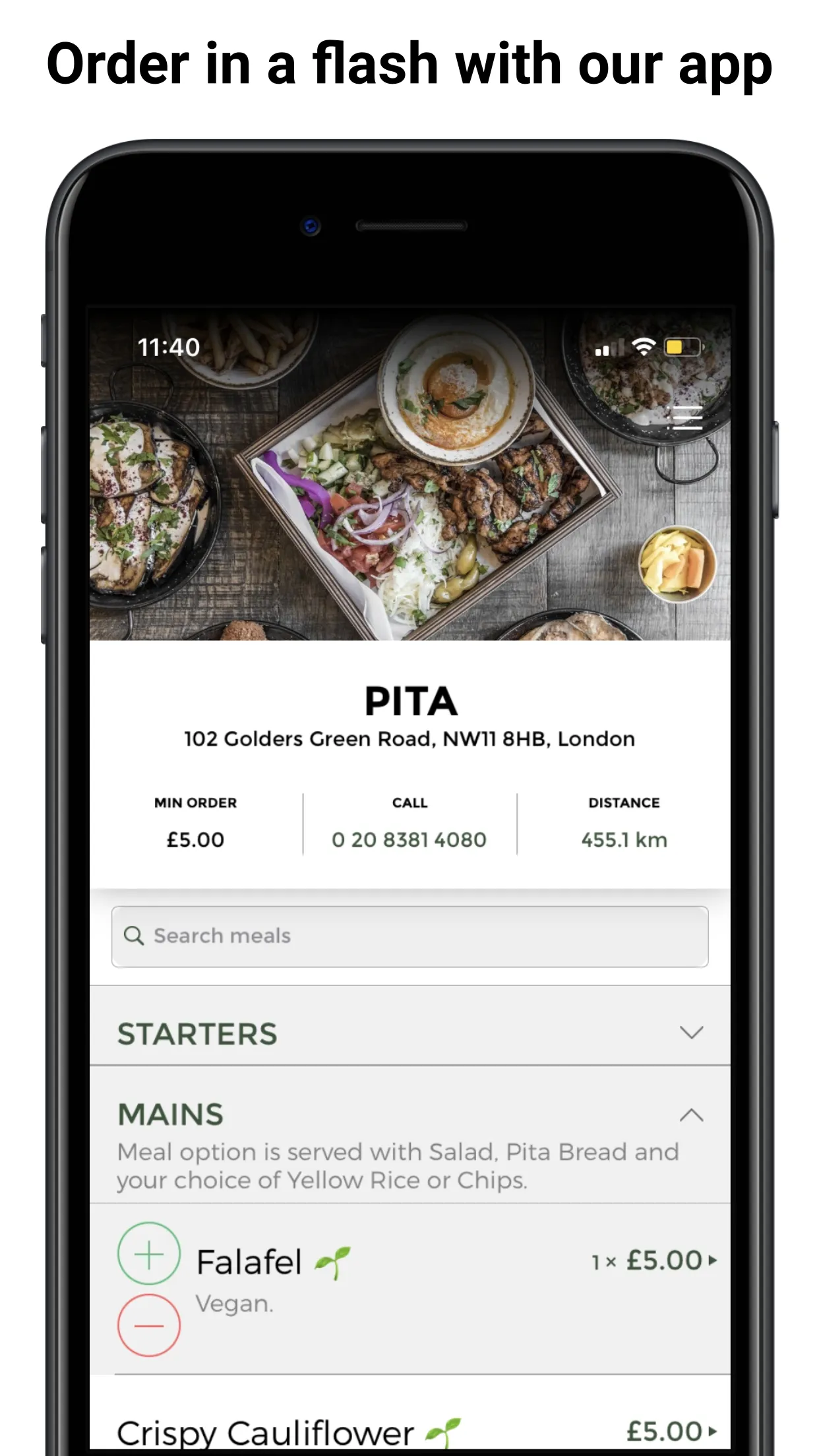 PITA London | Indus Appstore | Screenshot