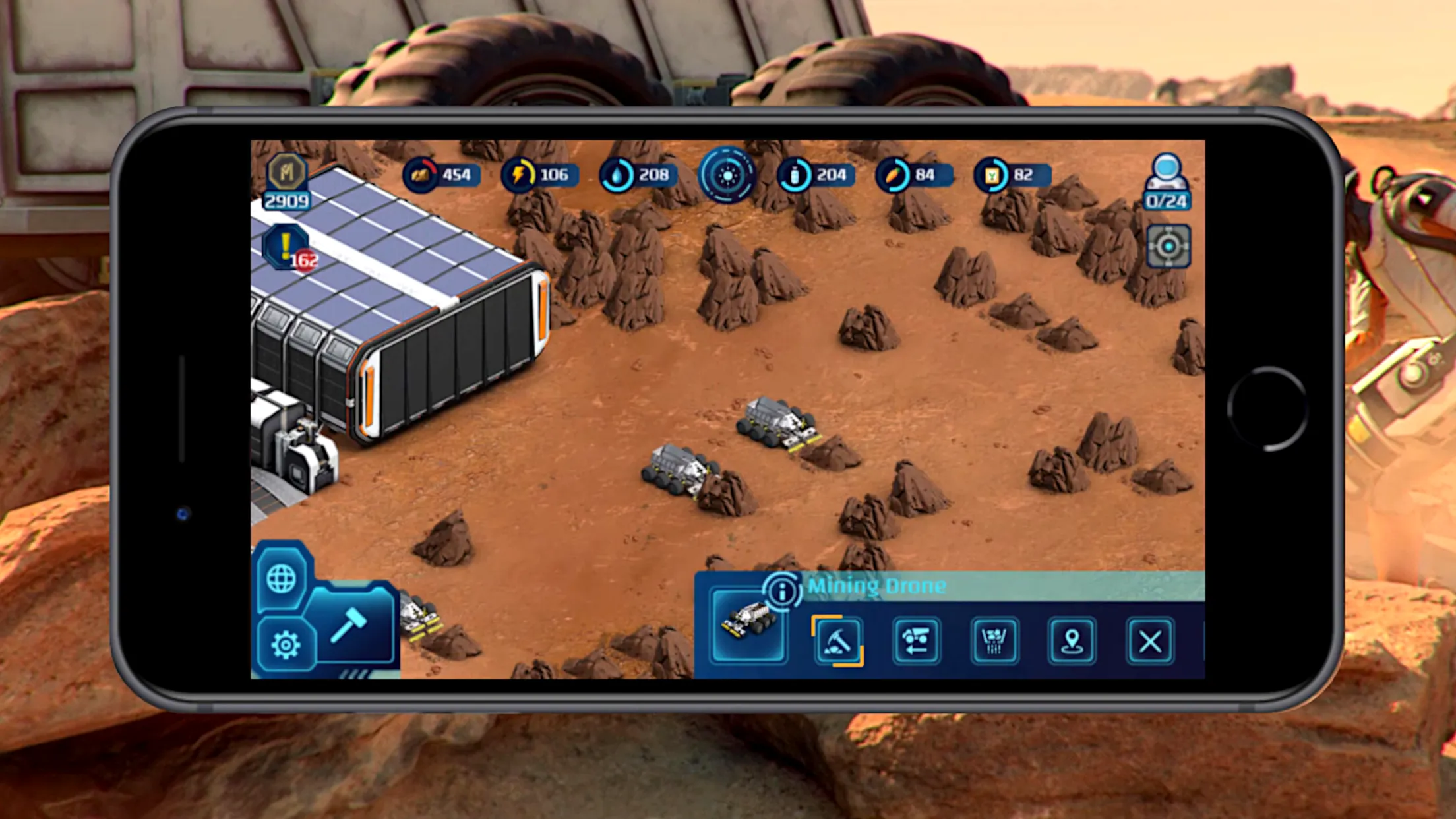 Occupy Mars: Colony Builder | Indus Appstore | Screenshot