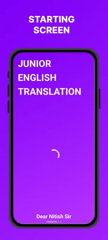 Junior English Translation | Indus Appstore | Screenshot