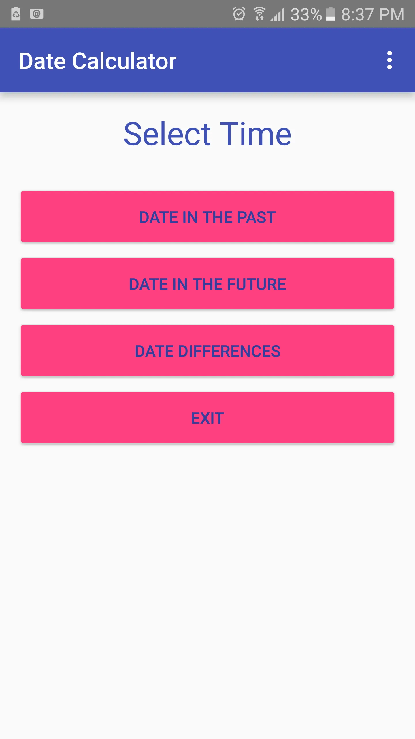 Date Calculator | Indus Appstore | Screenshot