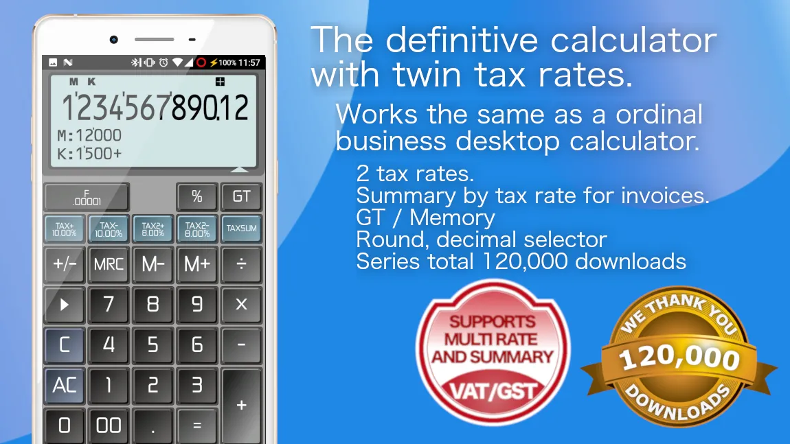 Calculator - Dual tax calculat | Indus Appstore | Screenshot