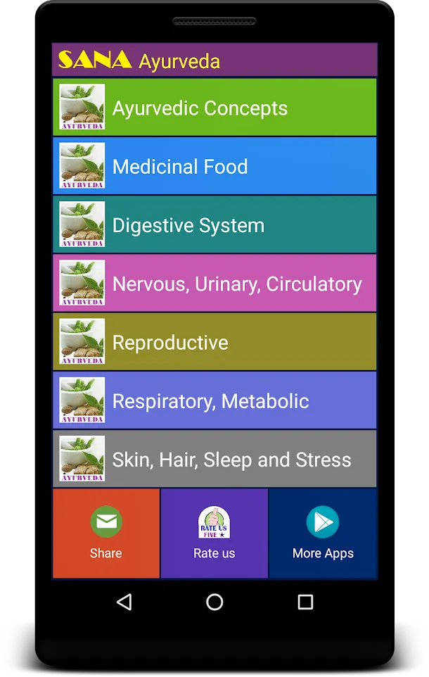 Ayurveda eBook | Indus Appstore | Screenshot