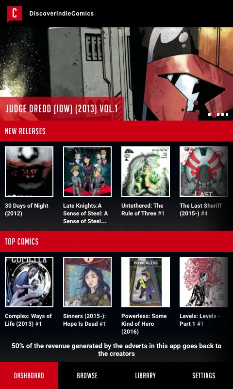 Comichaus | Indus Appstore | Screenshot