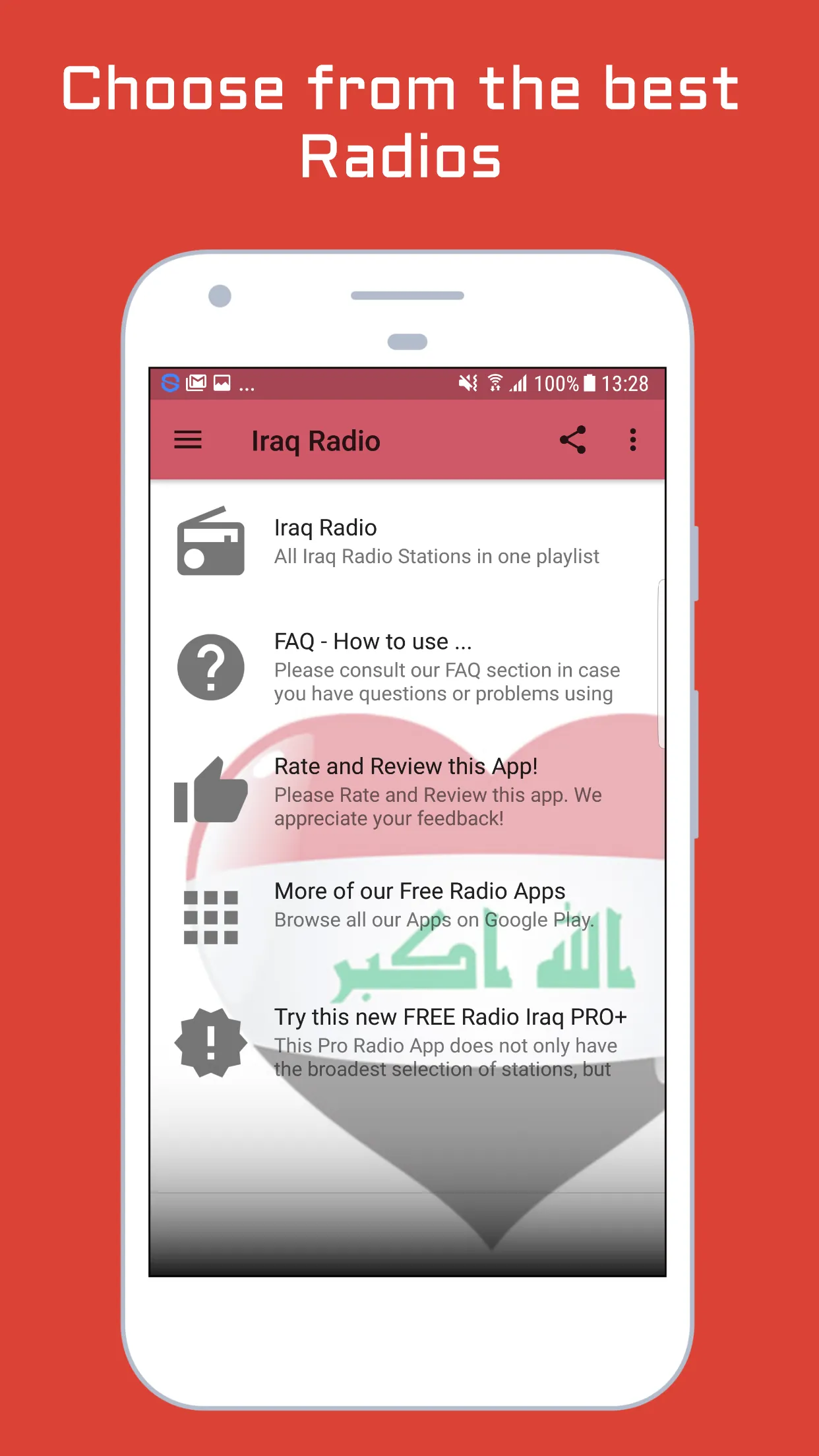 Iraq Radio Stations Music News | Indus Appstore | Screenshot