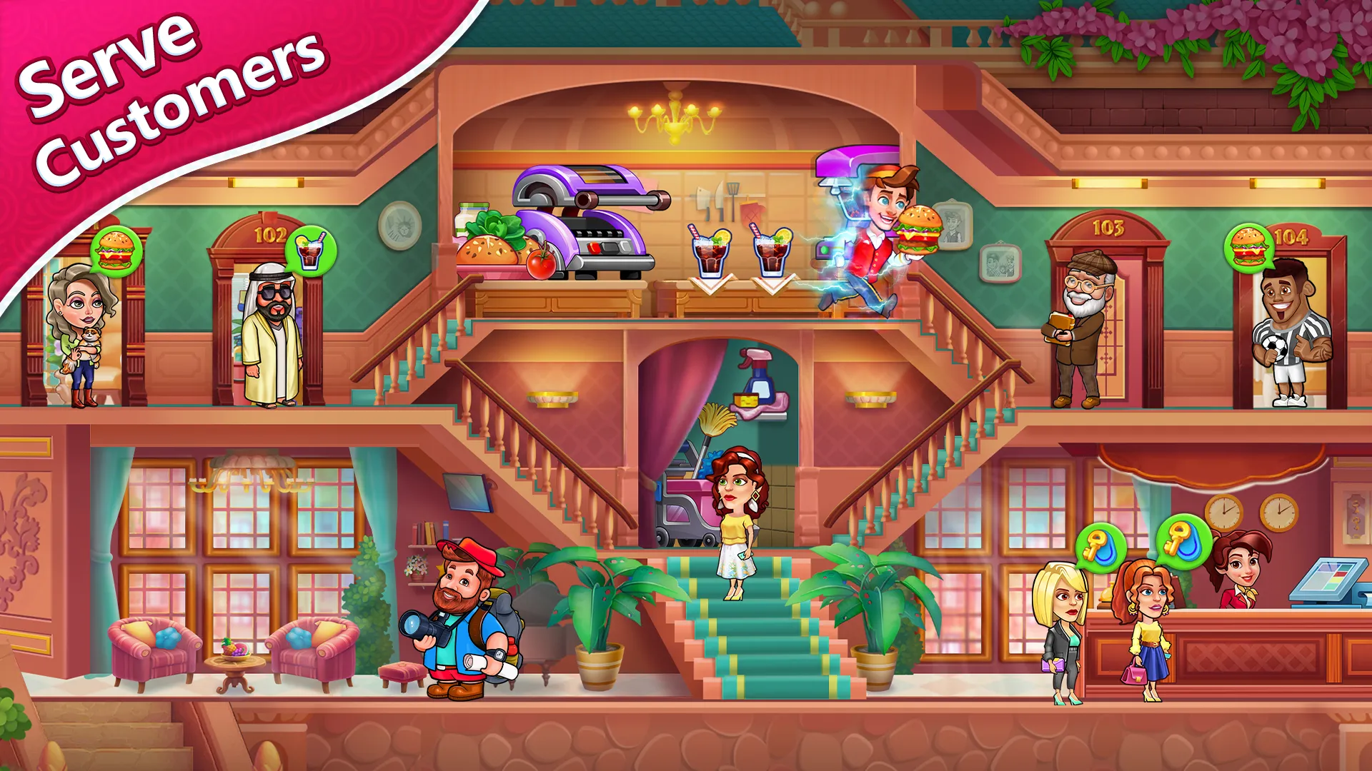 Hotel Star: Hotel Games | Indus Appstore | Screenshot
