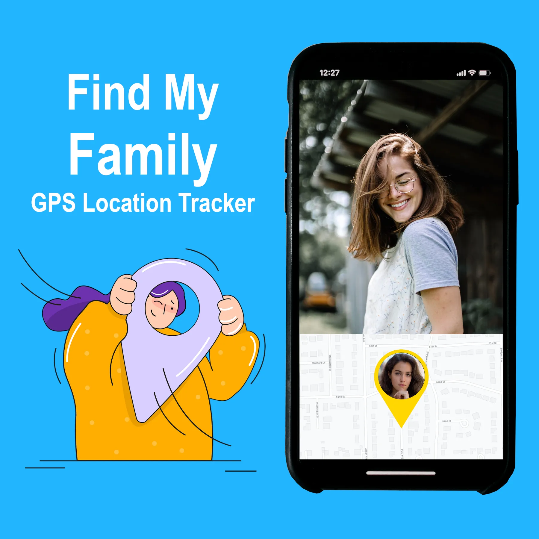 Find My Family: Location Track | Indus Appstore | Screenshot