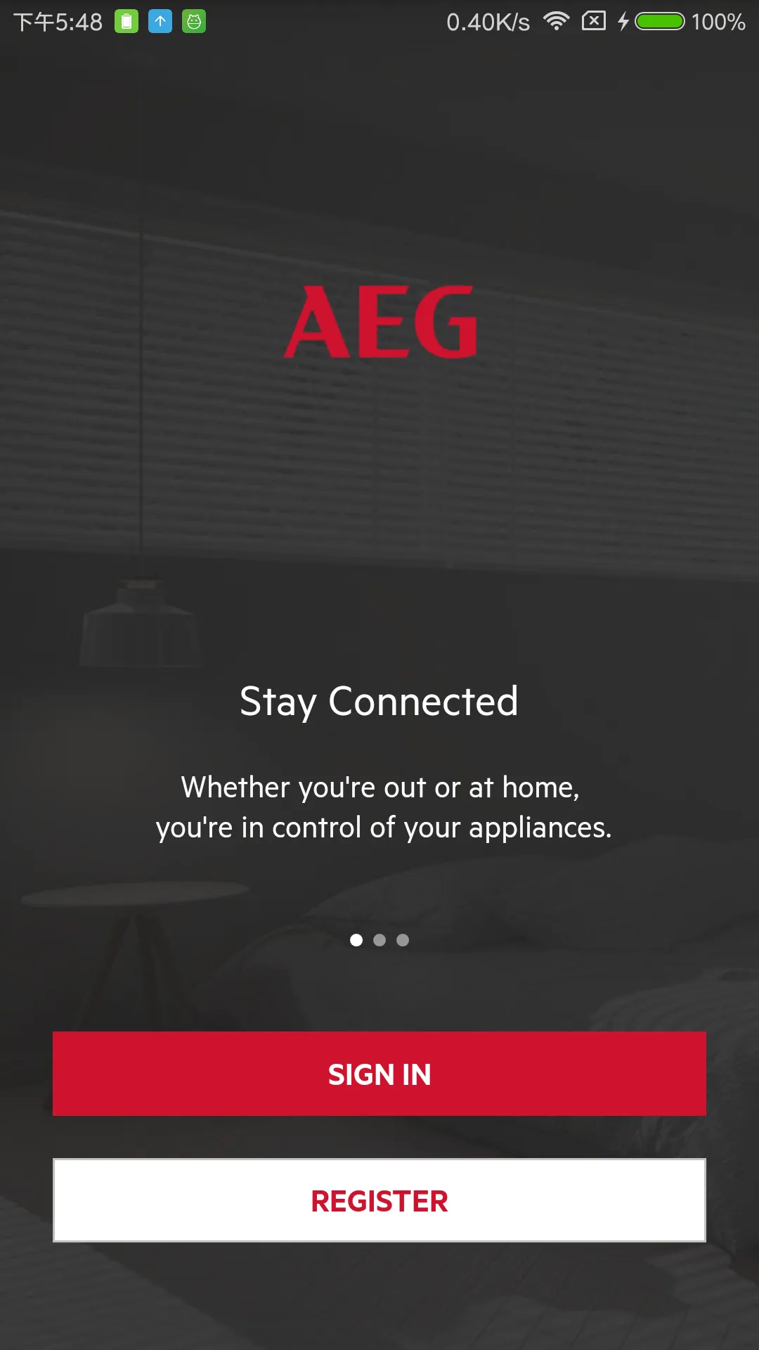 AEG Home Comfort | Indus Appstore | Screenshot