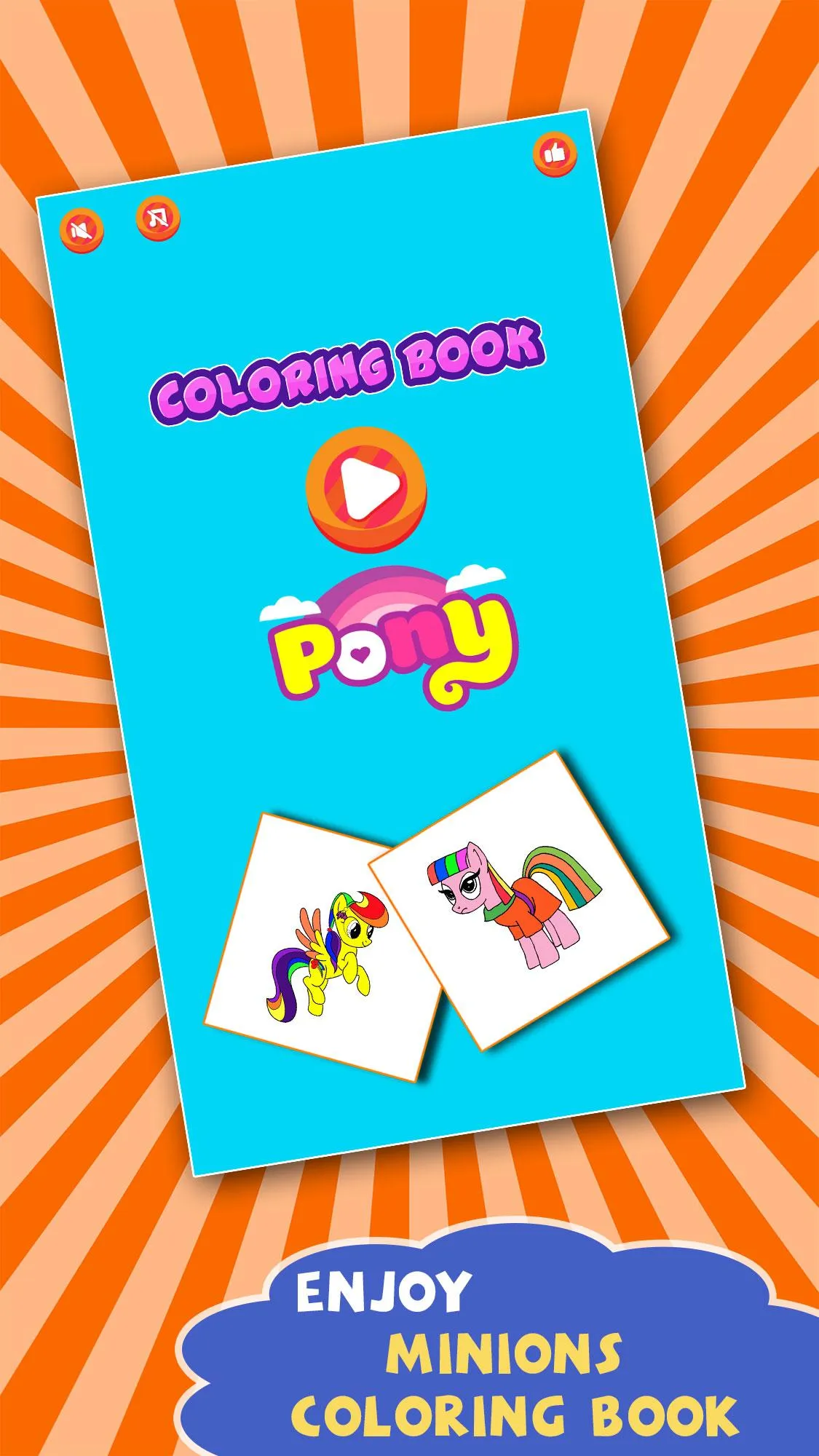 My Pony Game - Coloring Book | Indus Appstore | Screenshot