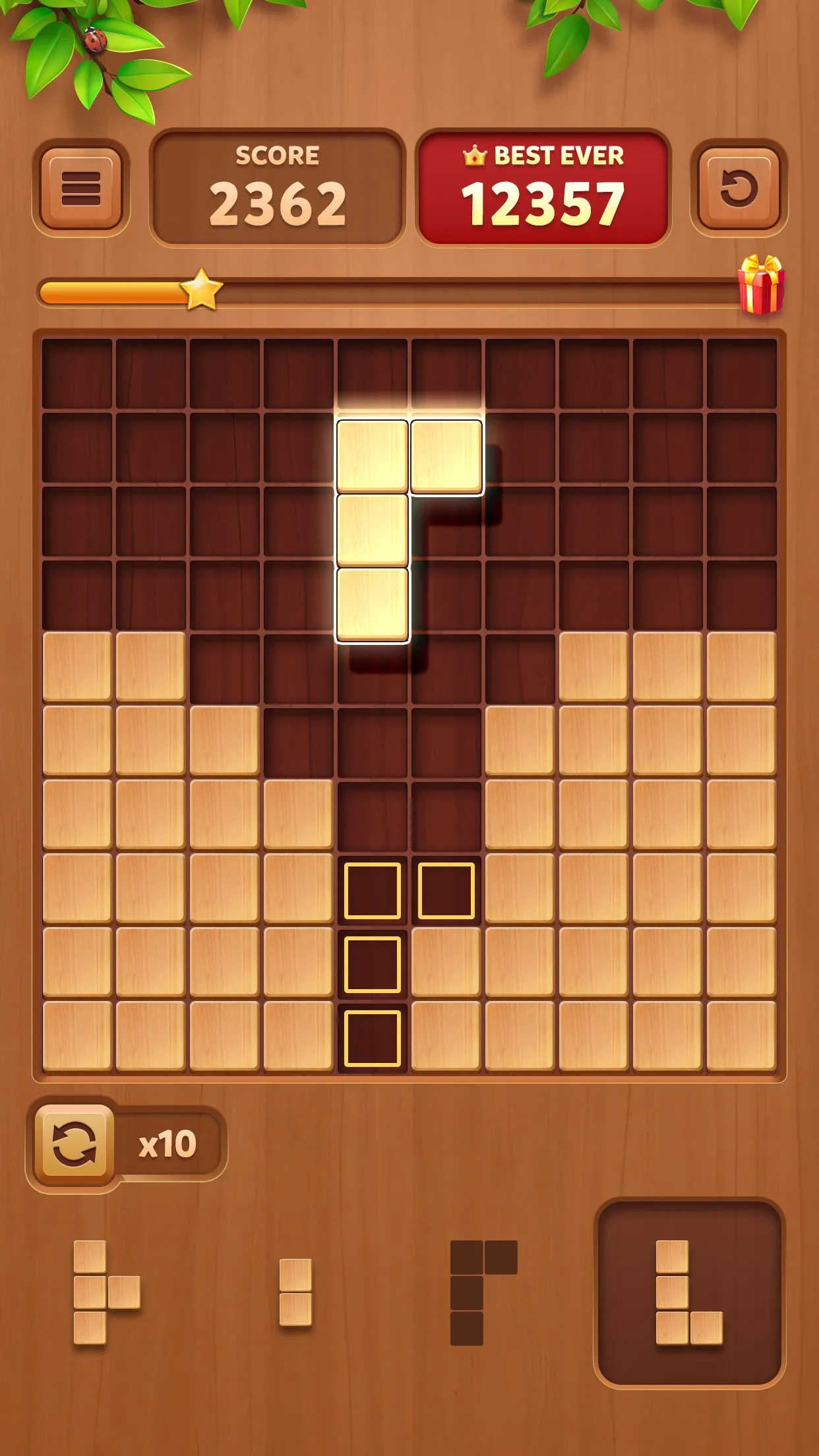 Cube Block - Woody Puzzle Game | Indus Appstore | Screenshot