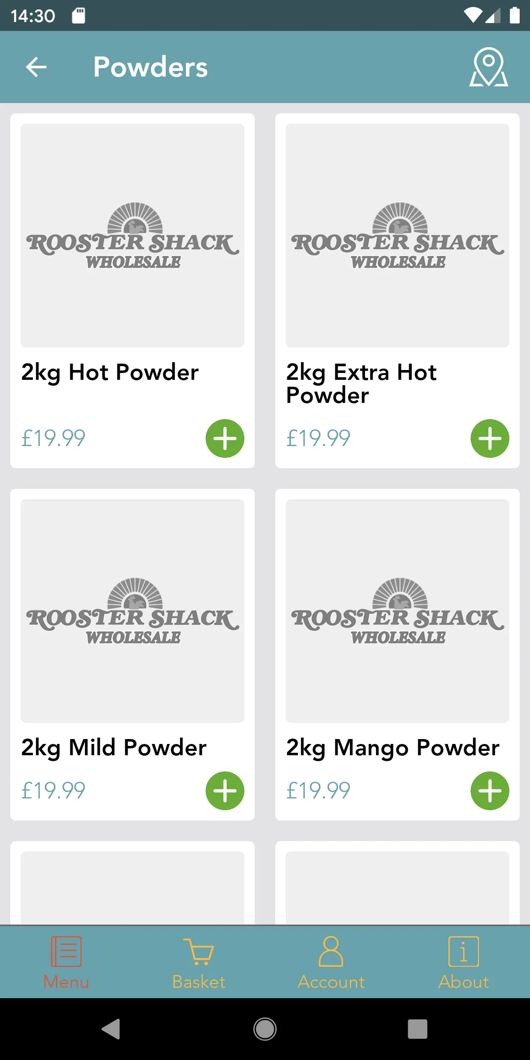 Rooster Shack Wholesale | Indus Appstore | Screenshot