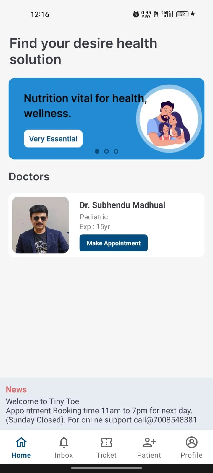 TinyToes- Dr. Subhendu Madhual | Indus Appstore | Screenshot