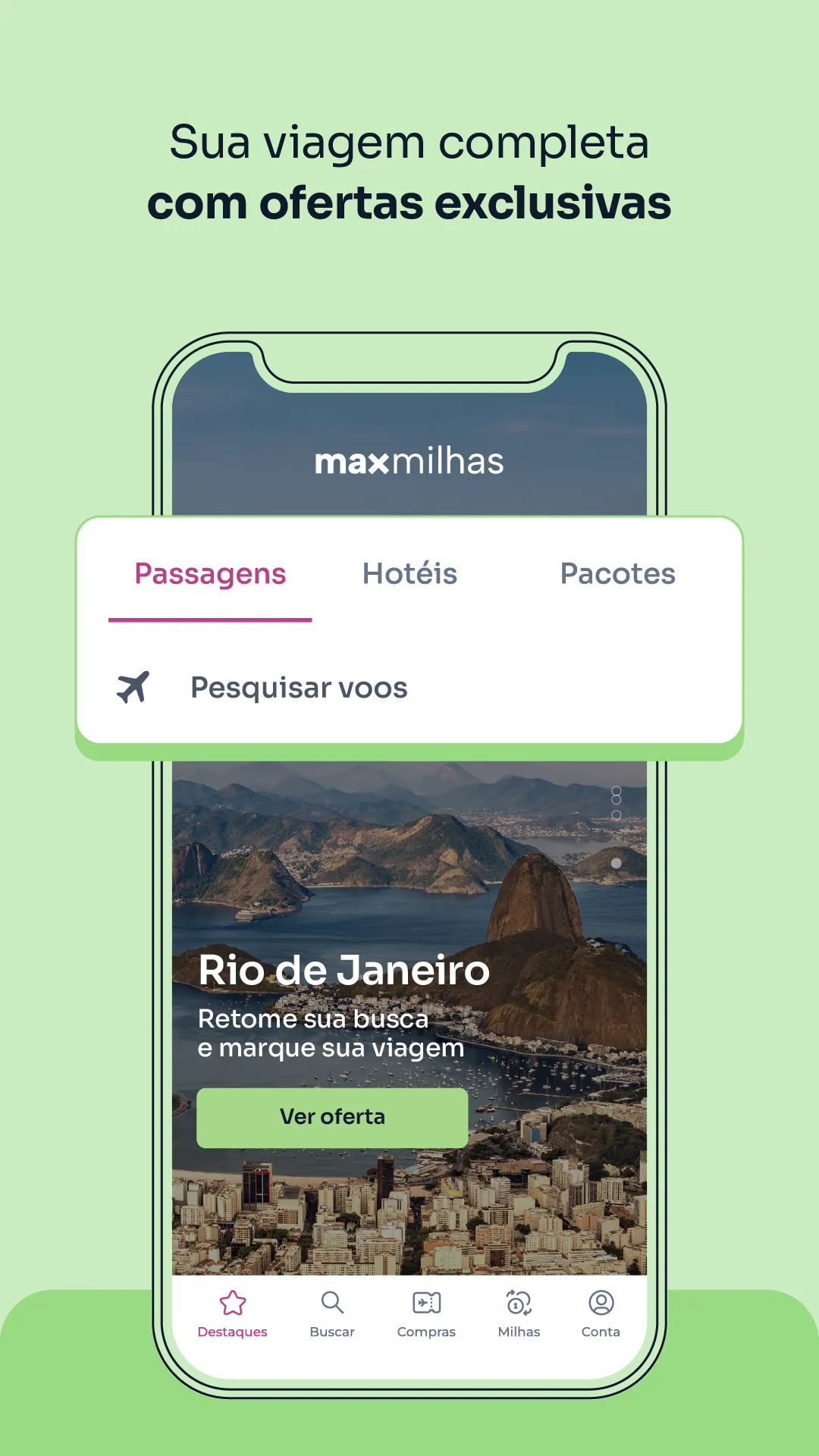 MaxMilhas: seu app de viagens | Indus Appstore | Screenshot