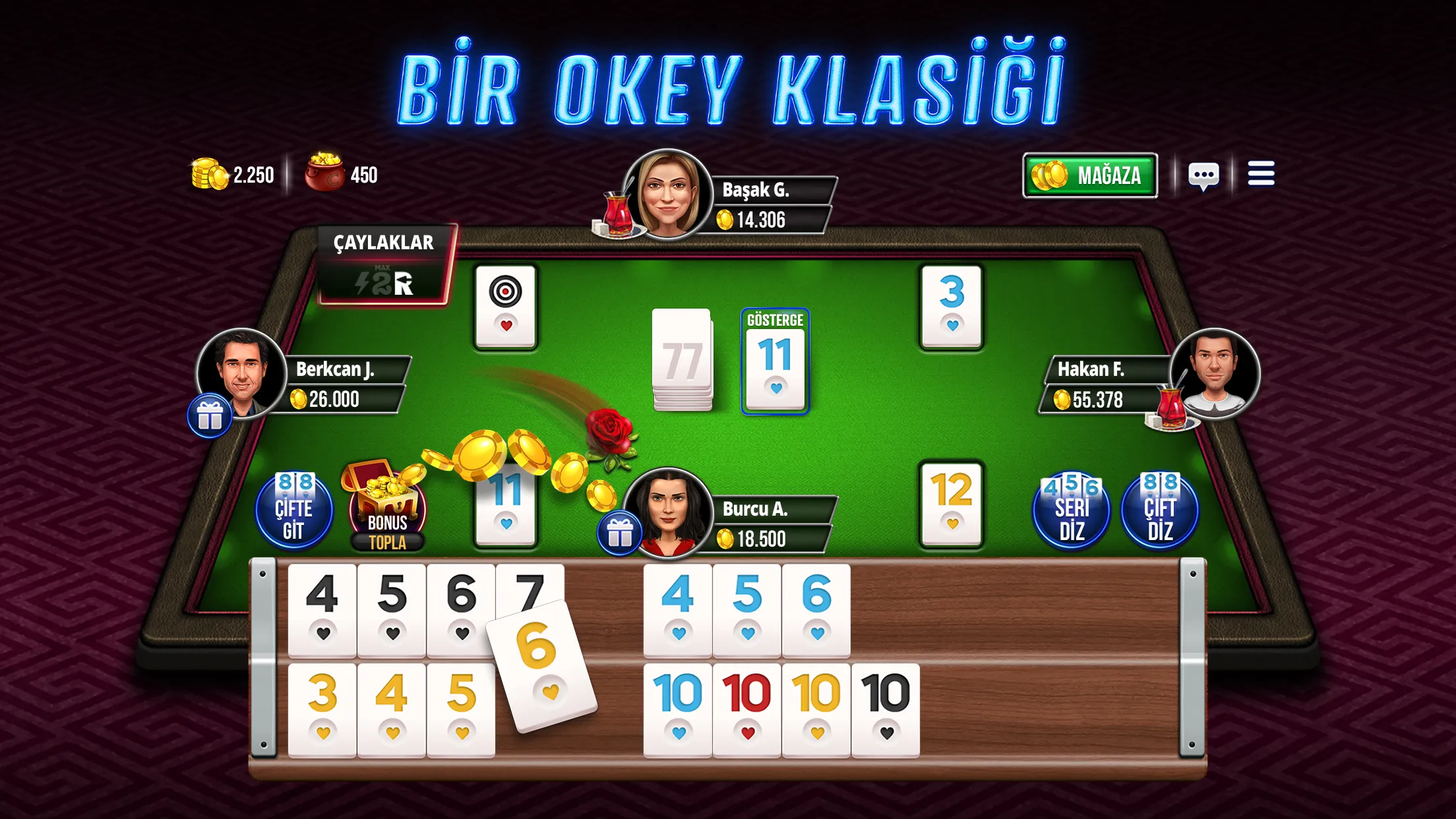 Can Okey - Online Çanak Okey | Indus Appstore | Screenshot