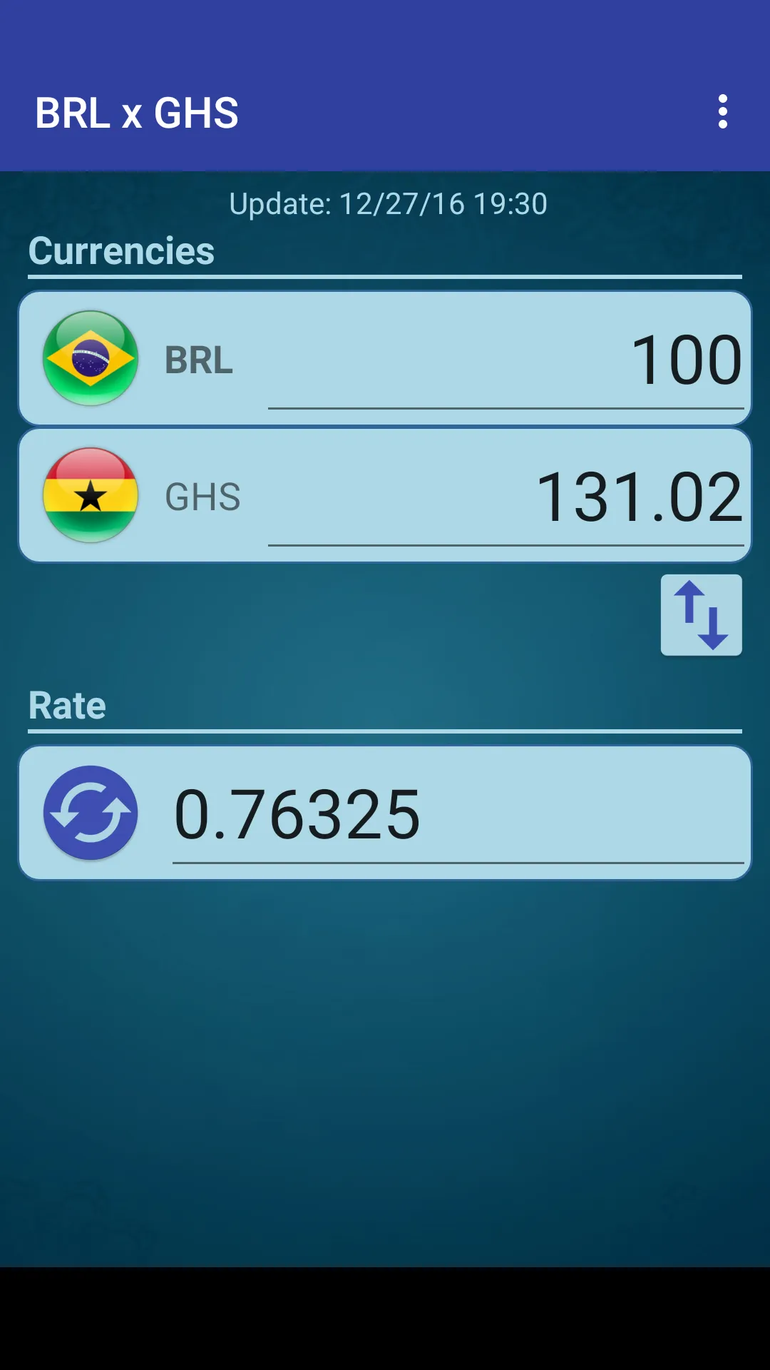 Brazil Real x Ghanaian Cedi | Indus Appstore | Screenshot