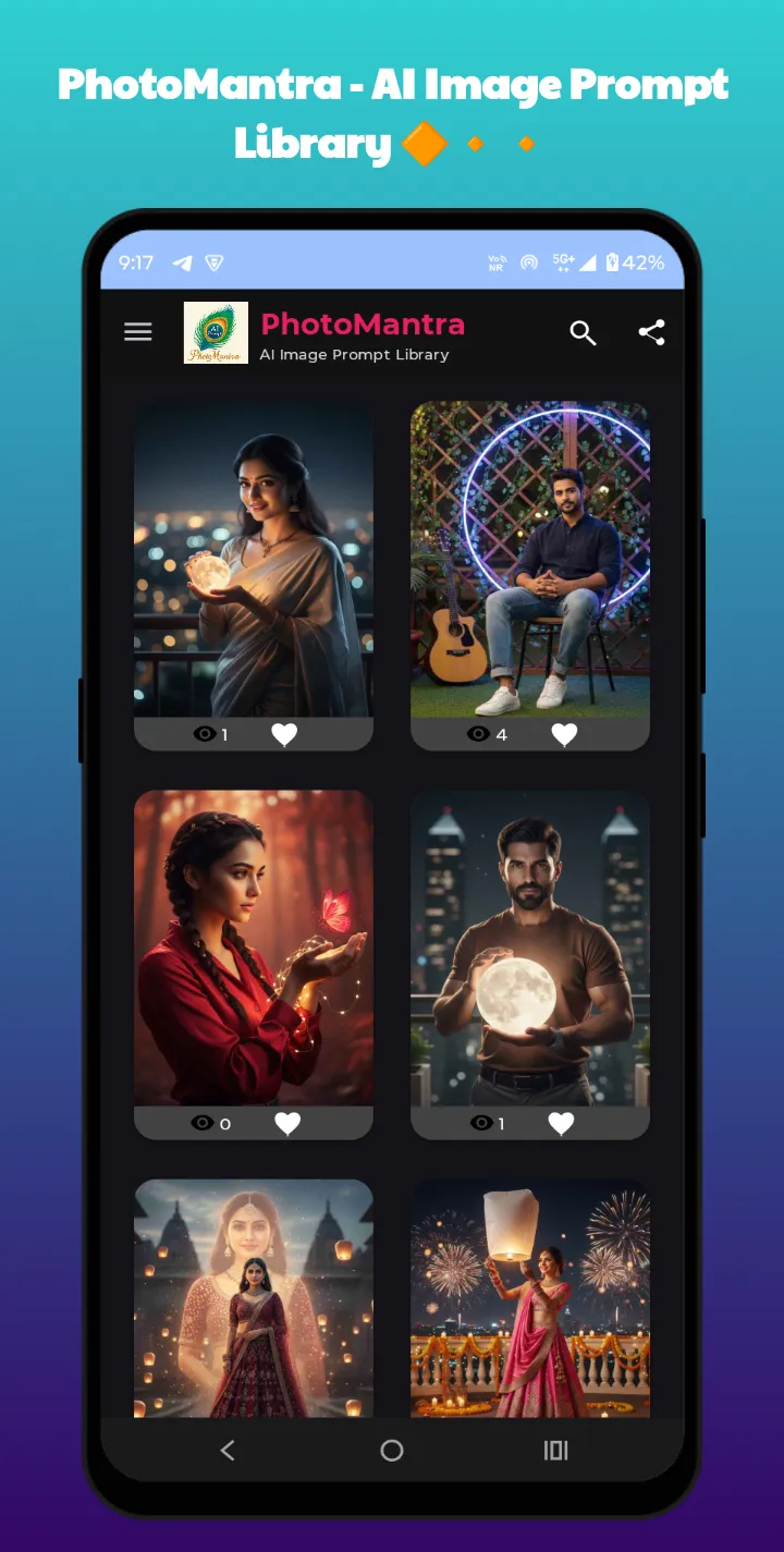 PhotoMantra – AI Image Prompts | Indus Appstore | Screenshot
