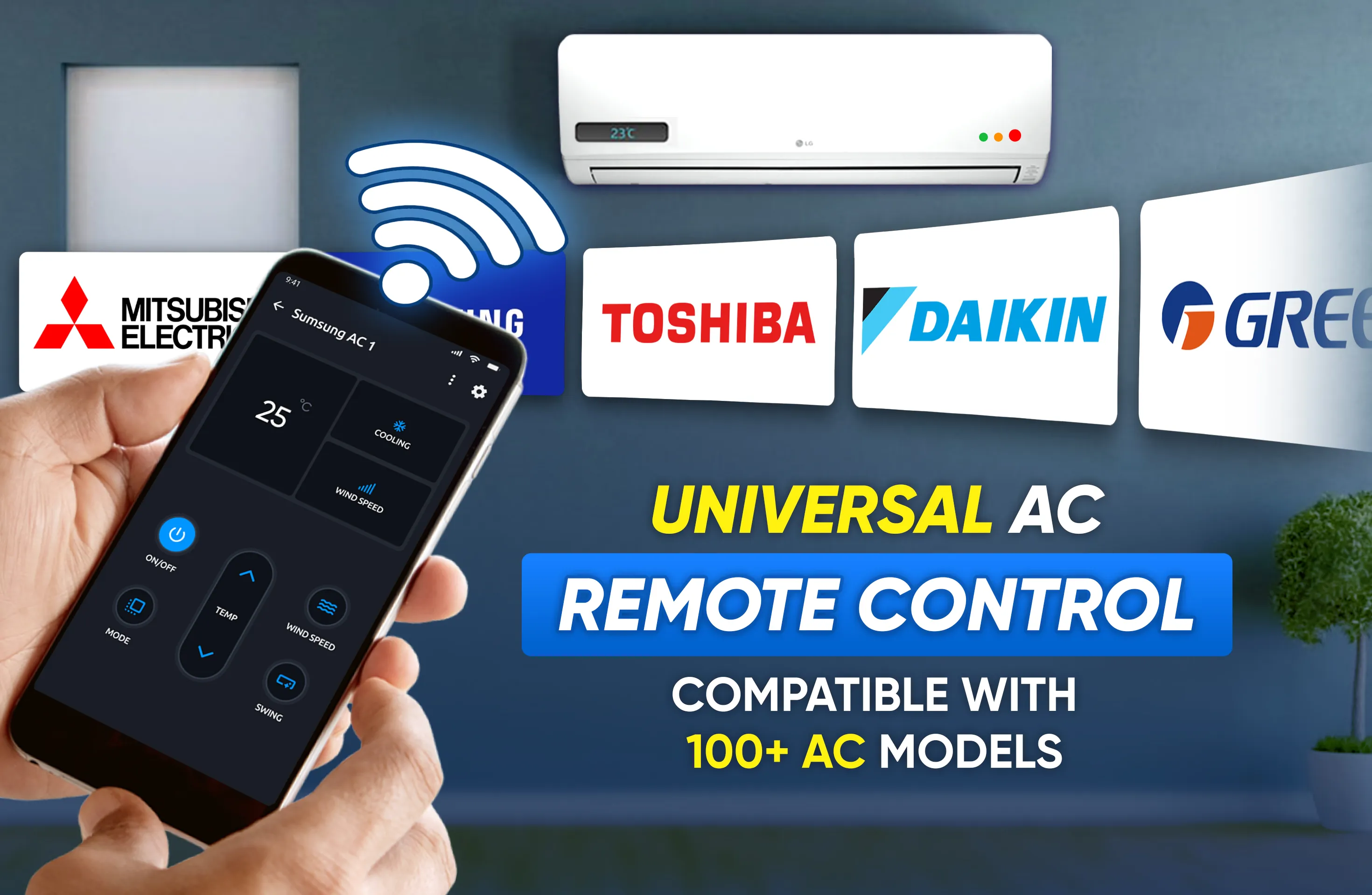 Air Conditioner Remote Control | Indus Appstore | Screenshot