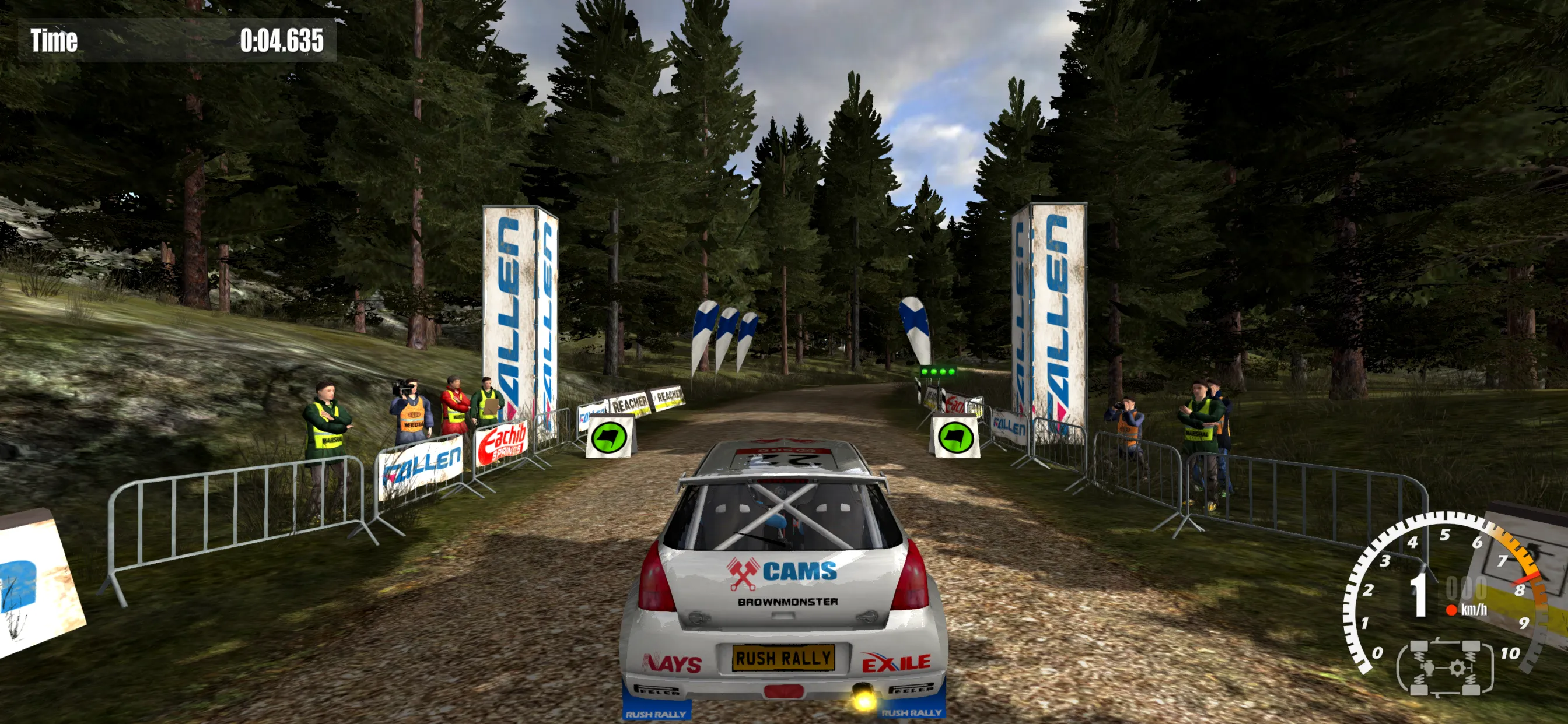 Rush Rally 3 Demo | Indus Appstore | Screenshot