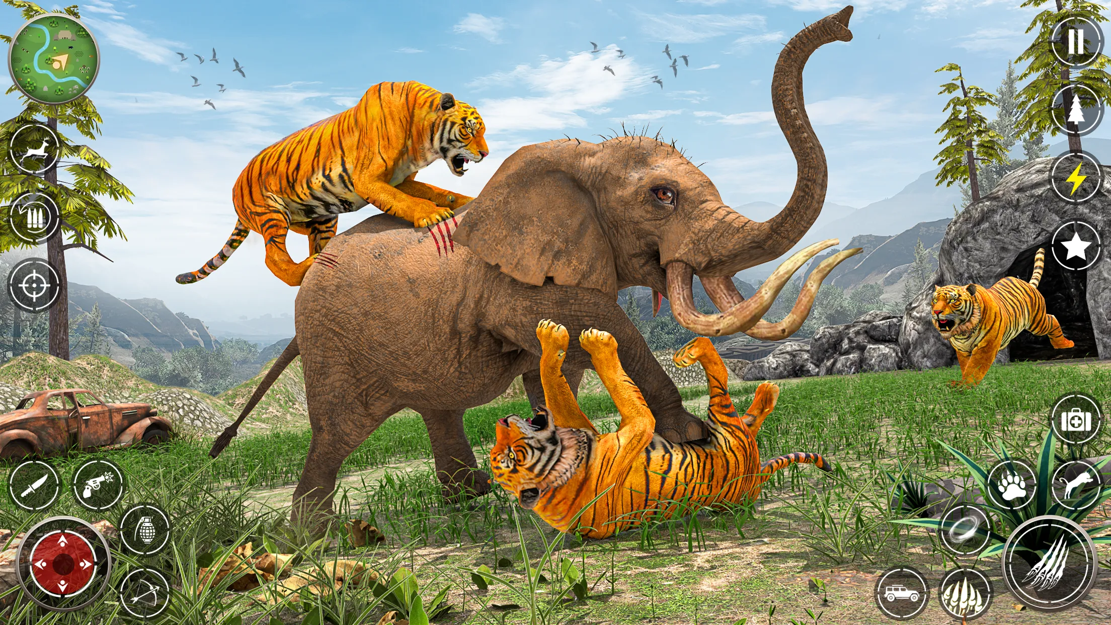 The Tiger Family Simulator 3D | Indus Appstore | Screenshot