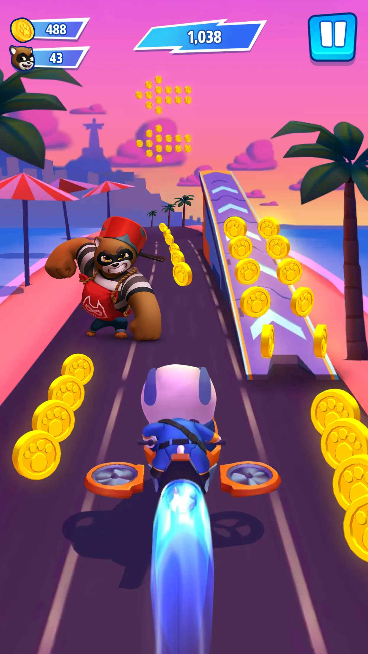 Talking Tom Hero Dash | Indus Appstore | Screenshot