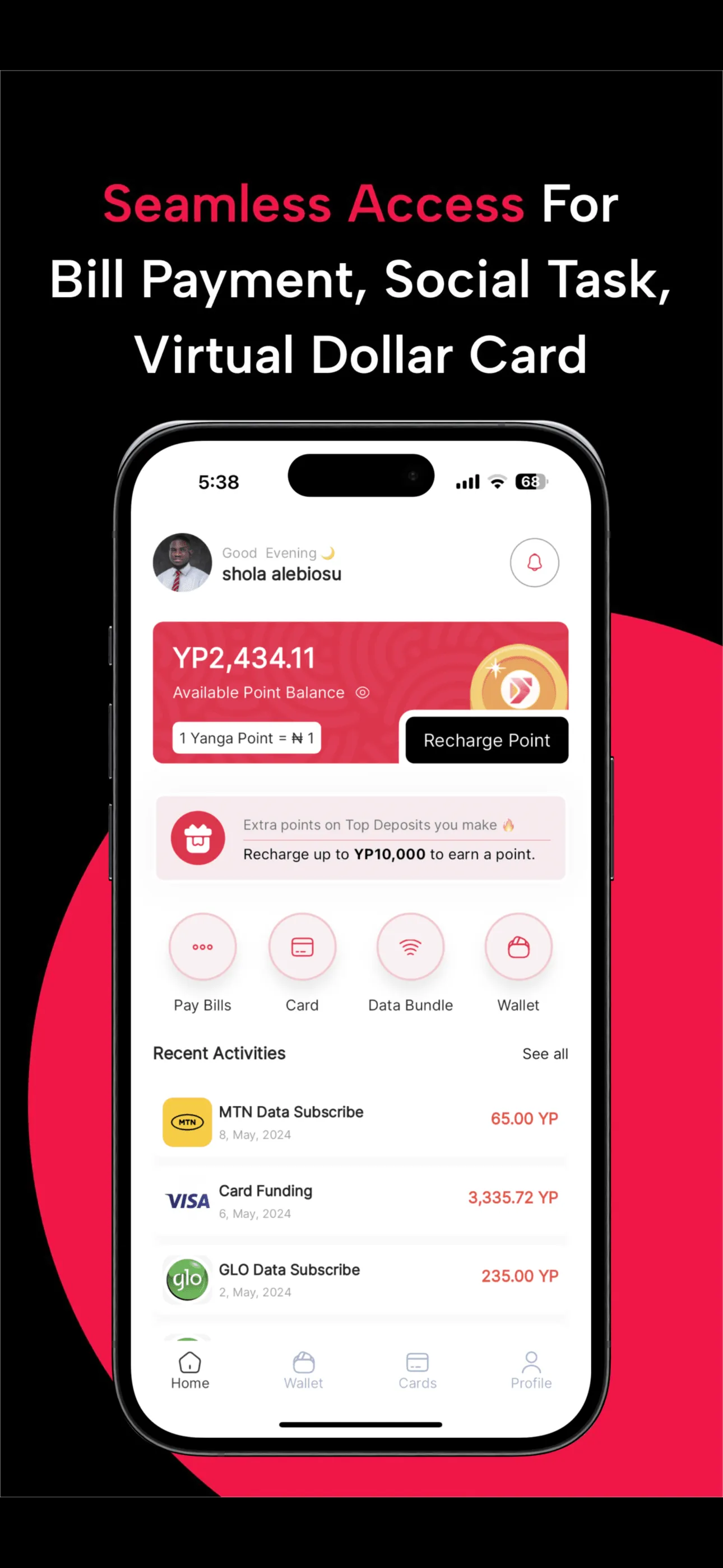 YangaPlug - Pay and Earn | Indus Appstore | Screenshot