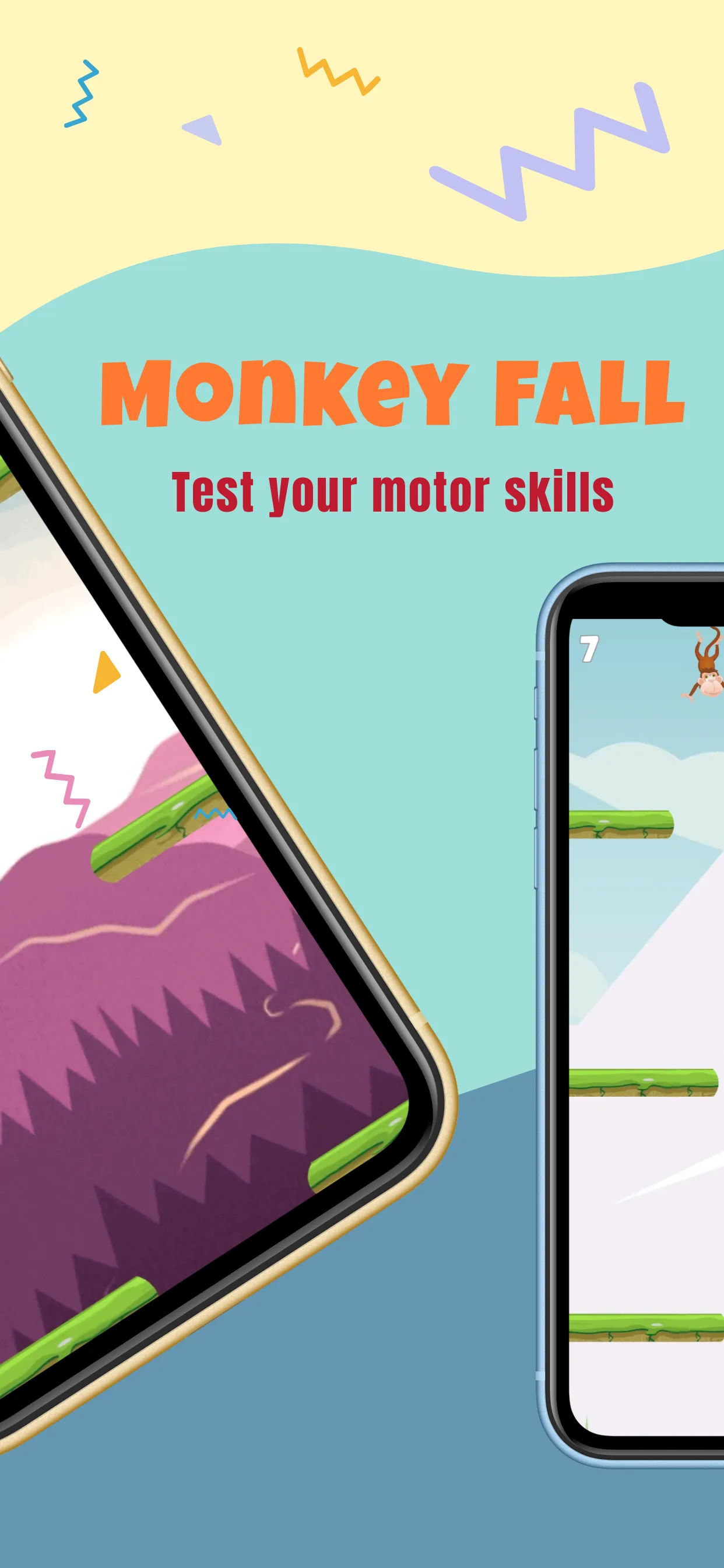 Monkey Fall | Indus Appstore | Screenshot