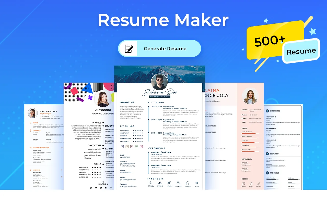 Resume Builder App - CV Maker | Indus Appstore | Screenshot