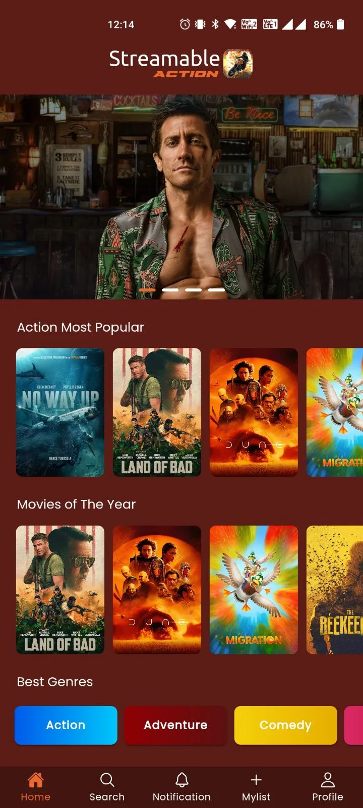 Action Movies | Indus Appstore | Screenshot