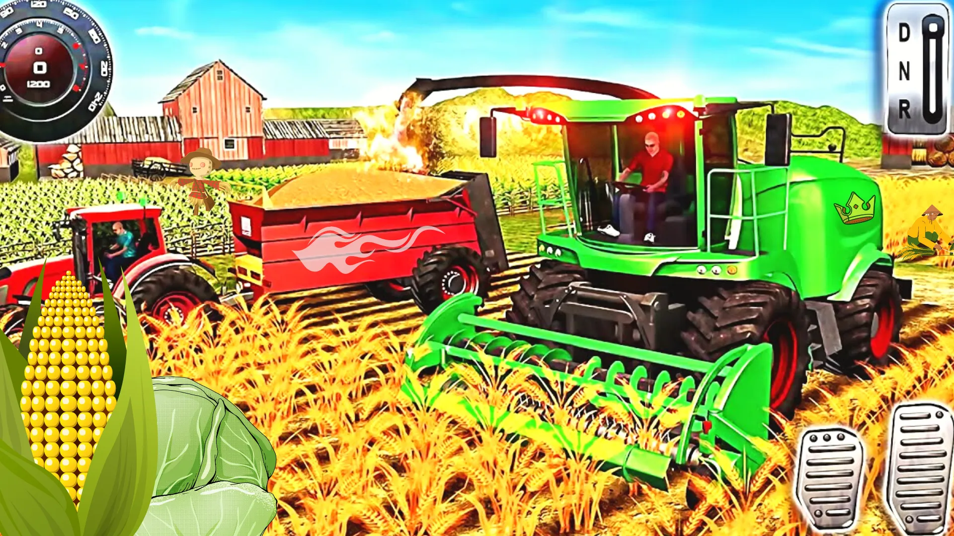 Village Tractor Farming 3D | Indus Appstore | Screenshot