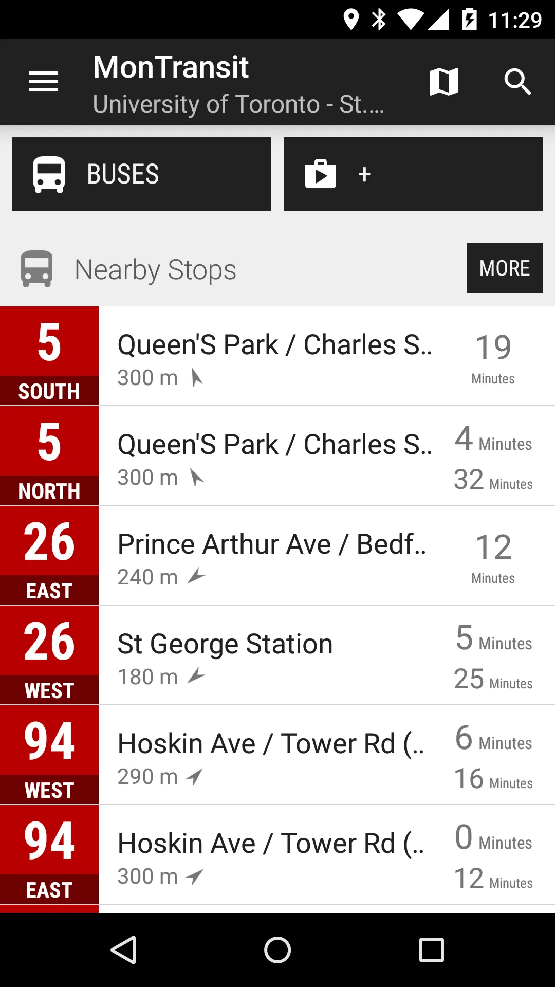 Toronto TTC Bus - MonTransit | Indus Appstore | Screenshot