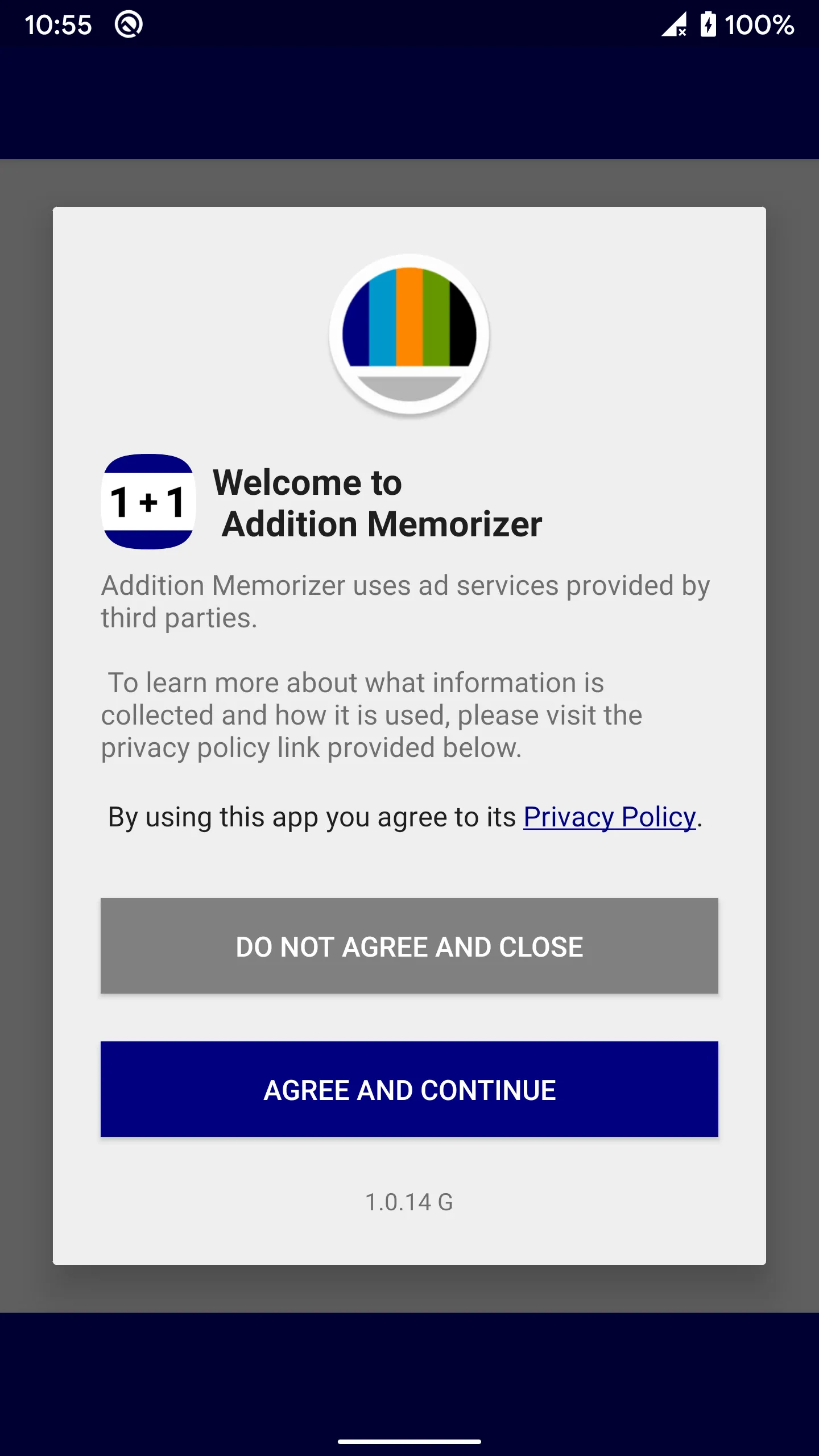 Addition Memorizer | Indus Appstore | Screenshot