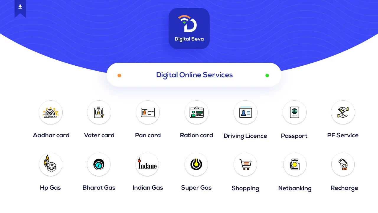 Online Seva : Digital Services | Indus Appstore | Screenshot