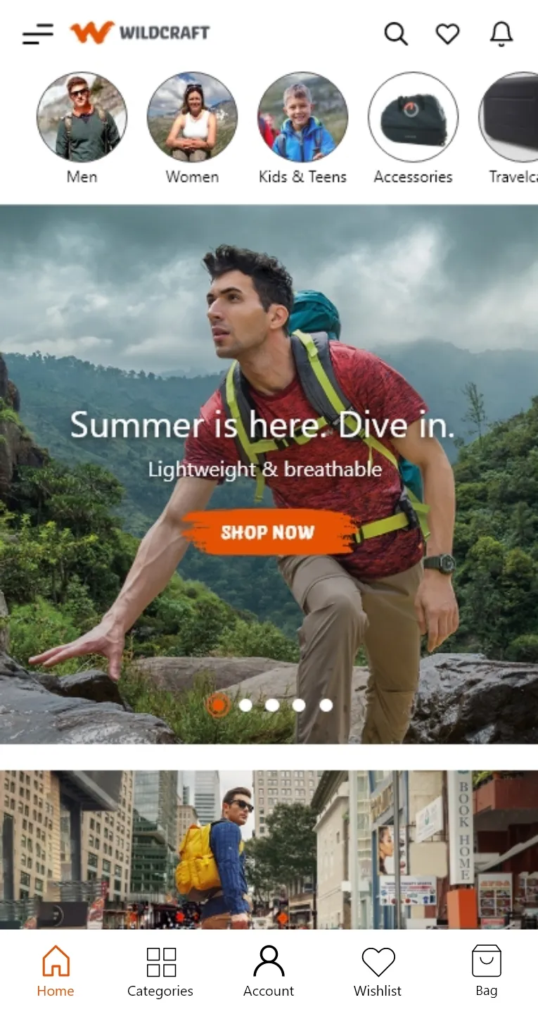 Wildcraft Online Shopping App | Indus Appstore | Screenshot