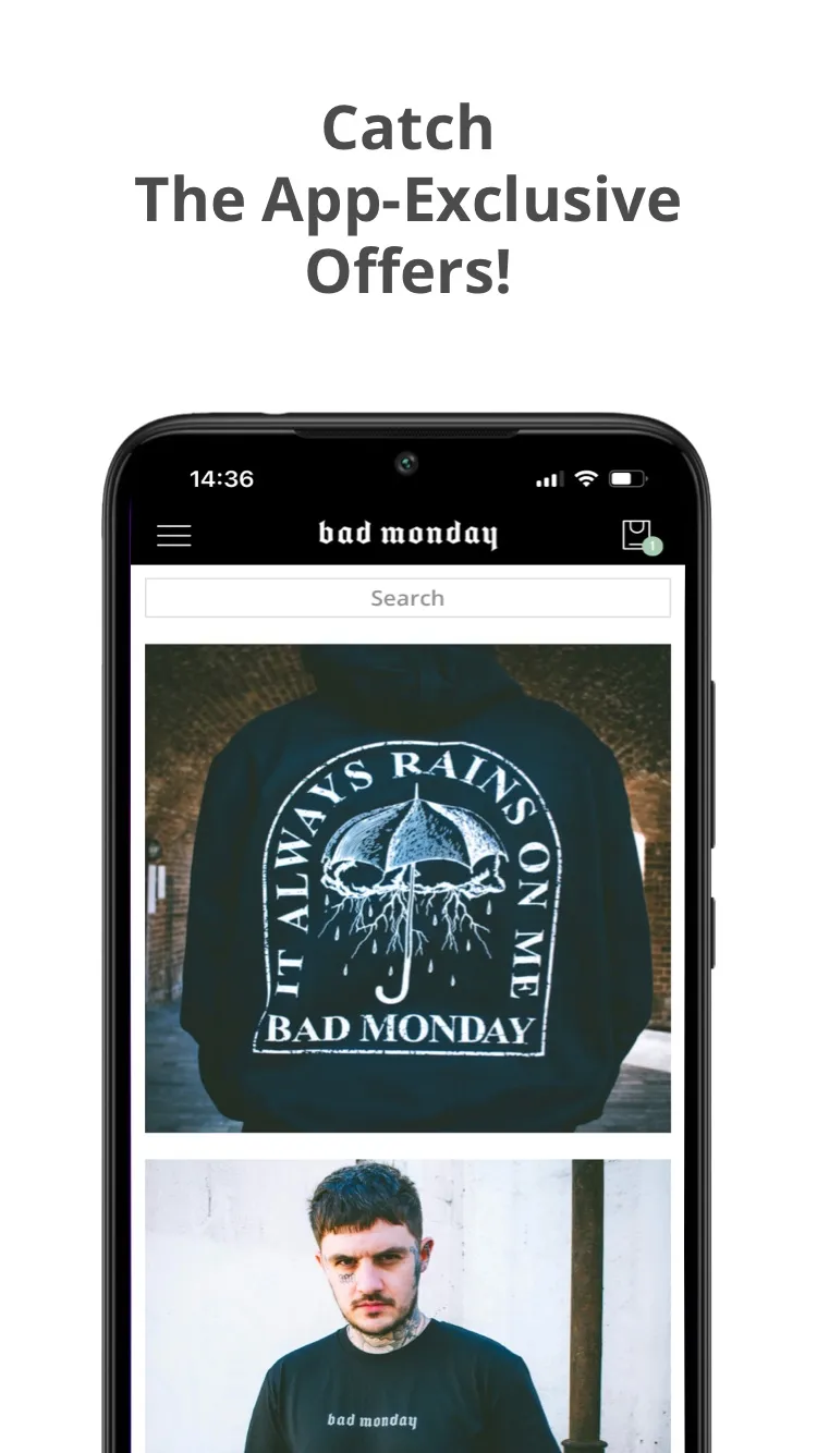 Bad Monday Apparel | Indus Appstore | Screenshot