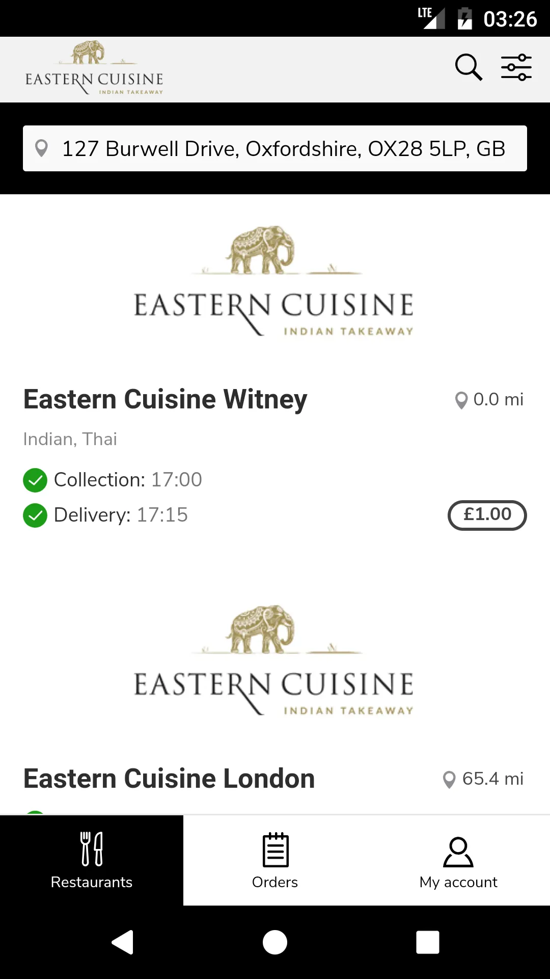 Eastern Cuisine Takeaway | Indus Appstore | Screenshot