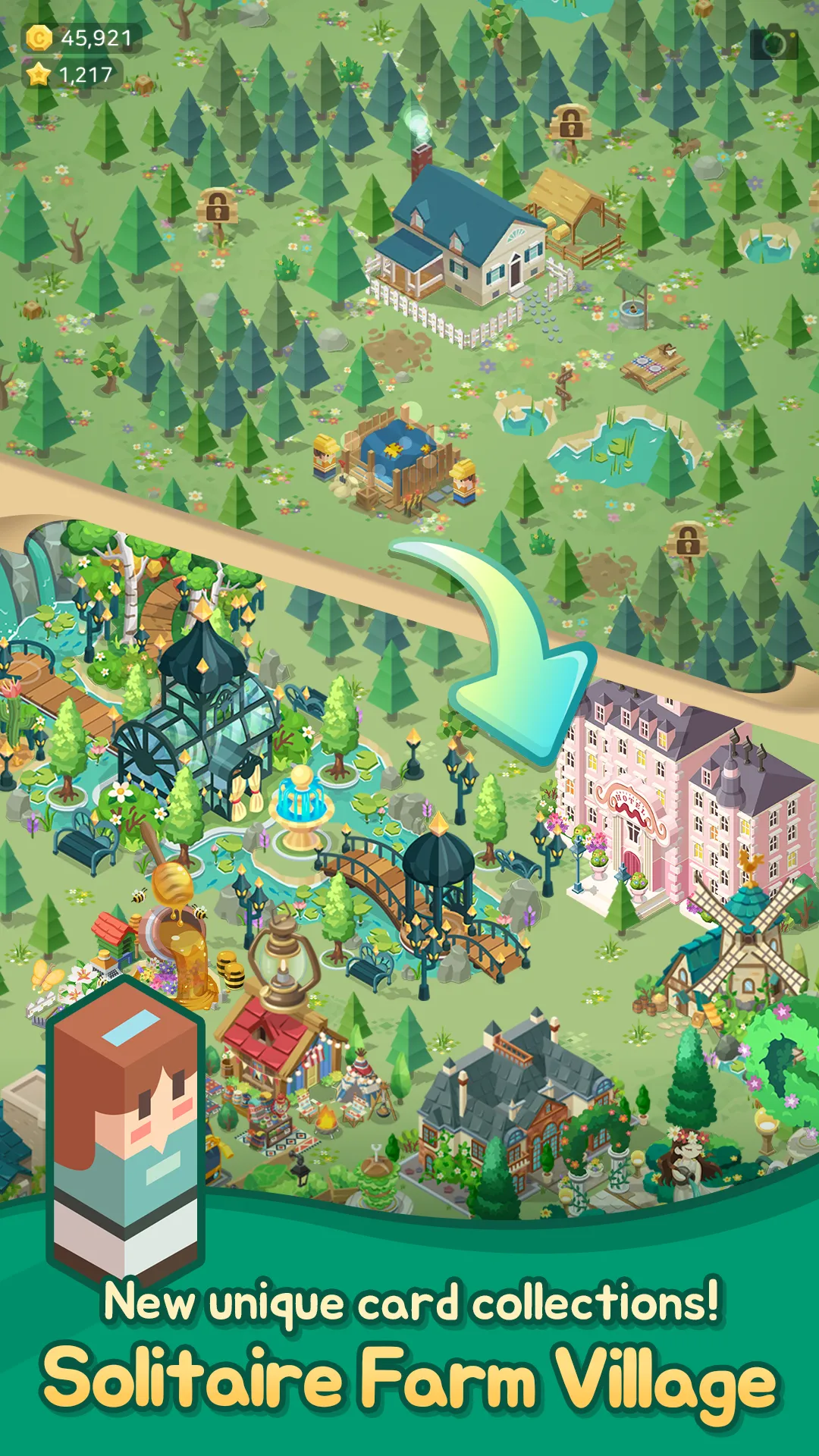 Solitaire Farm Village | Indus Appstore | Screenshot