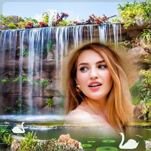 Waterfall Photo Frames | Indus Appstore | Screenshot