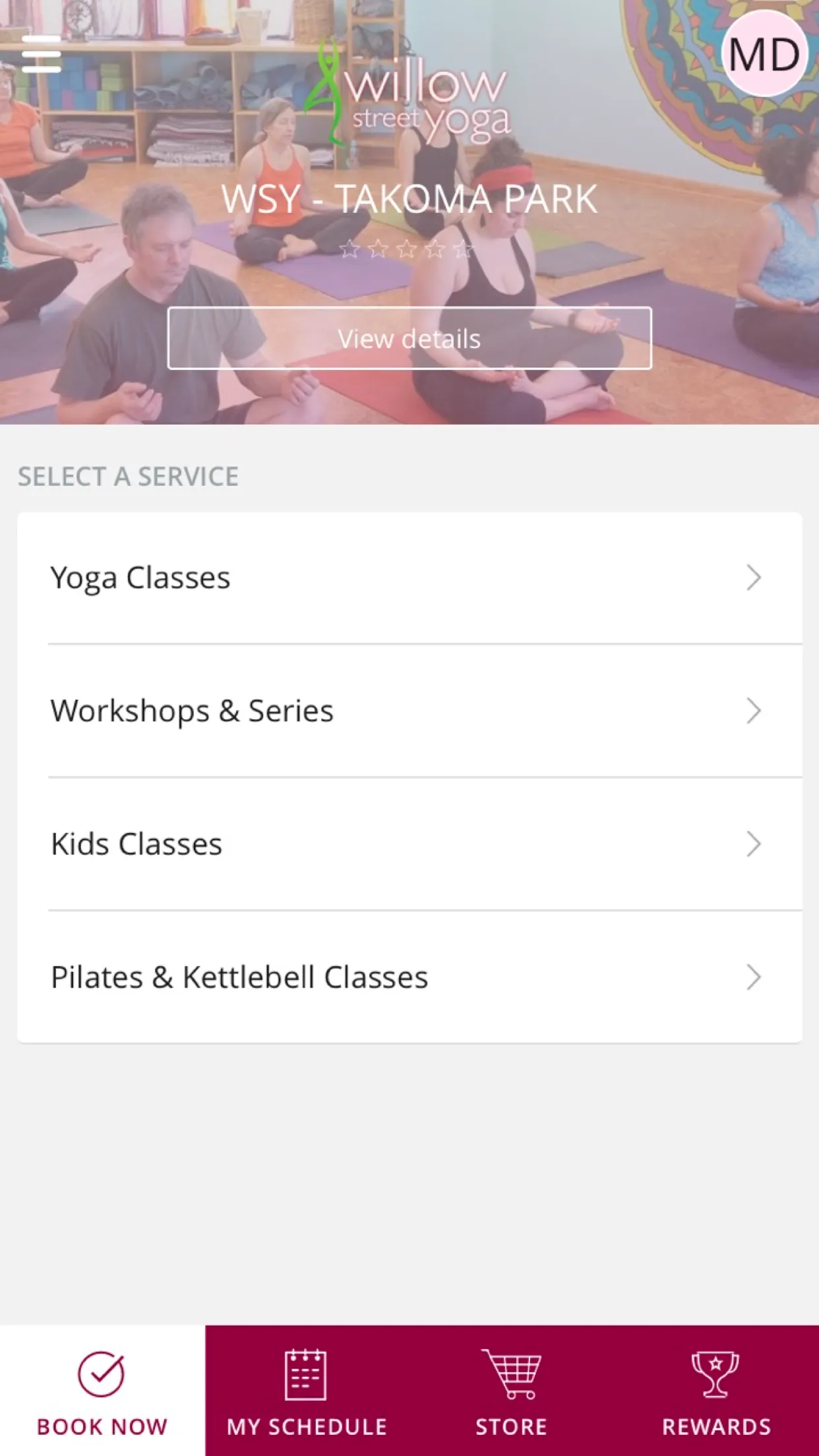 Willow Street Yoga | Indus Appstore | Screenshot