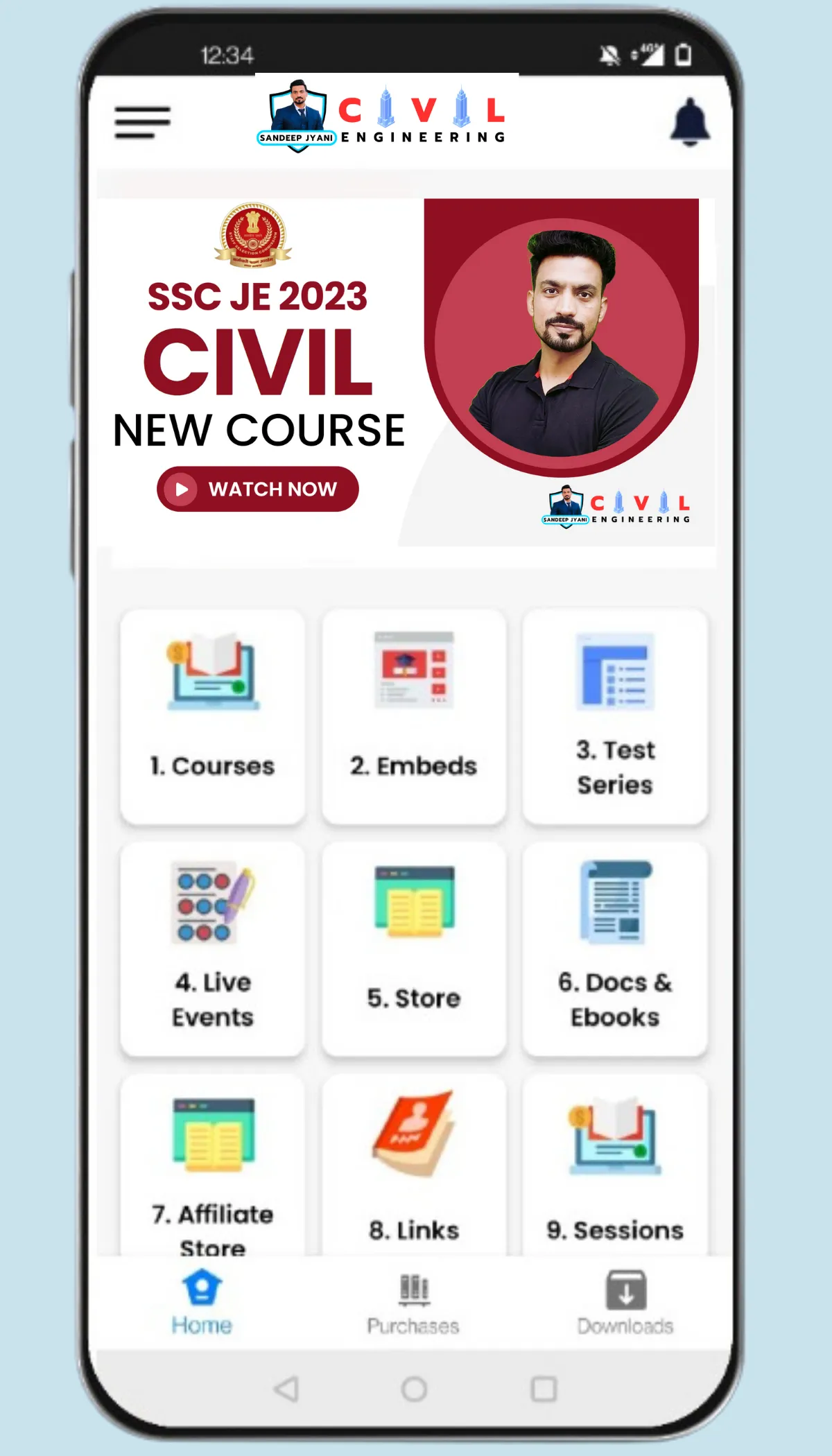 Sandeep Jyani Civil Engg | Indus Appstore | Screenshot